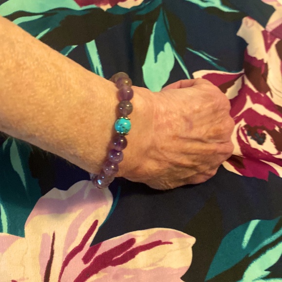 2 gemstone bracelets - Picture 2 of 8